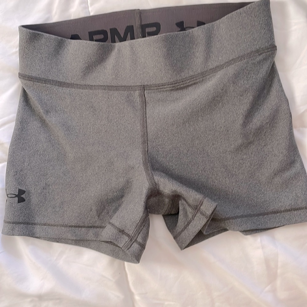 Under armor spandex!